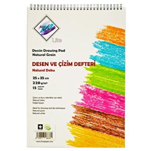 Art Liva Desen Ve Çizim Defteri 25x35cm 220g
