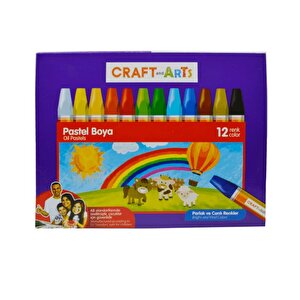 Craft And Arts 12li Pastel Boya Seti