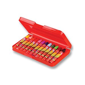 Faber-castell Plastik Kutulu Pastel Boya 12 Renk