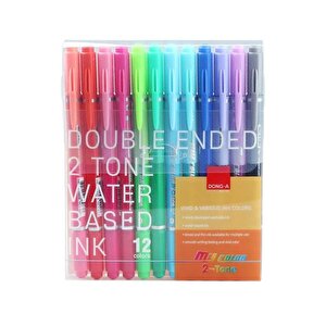 My Color 2 Duo Çift Renk 12li Set