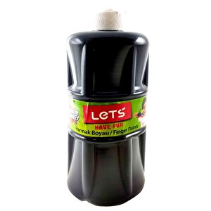 Lets Parmak Boyası Siyah 500 Ml