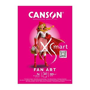 Canson Xsmart Fan Art A4 250g 20 Sayfa