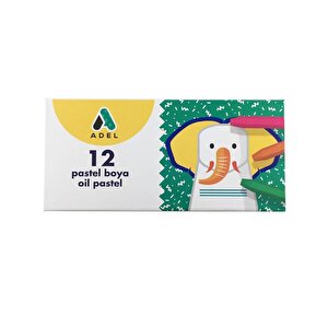 12'li Yağlı Pastel Boya Seti