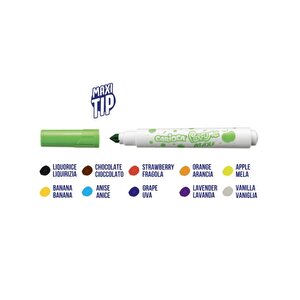 Parfüm Kokulu Jumbo Keçeli Kalem 10 Renk