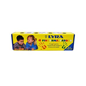 Lyra 4 Renk Parmak Boyası 4x100 Ml