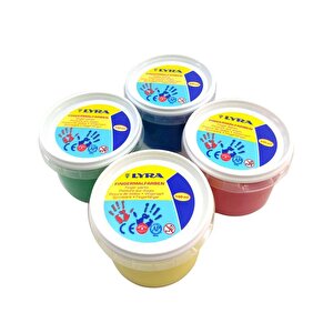 Lyra 4 Renk Parmak Boyası 4x100 Ml