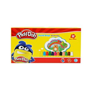 Play-doh Pastel Boya Kalemi 12 Renk