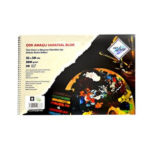 Art Liva Çok Amaçlı Resim Defteri 35x50 Cm 300g