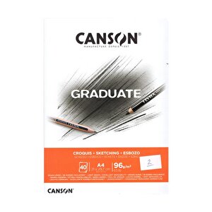 Canson Graduate Eskiz Defteri 96g A4