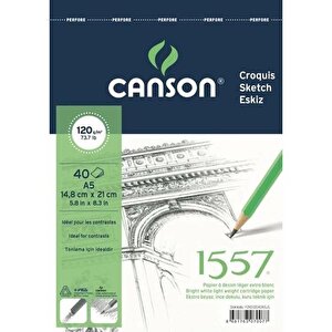 1557 Eskiz Defteri 120gr 40 Yaprak A5