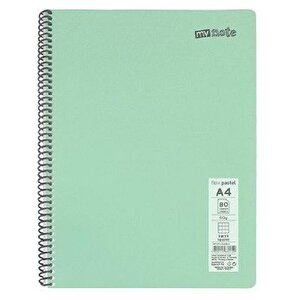 Mynote Flex Neon A4 96 Yaprak Spiralli Çizgili Defter
