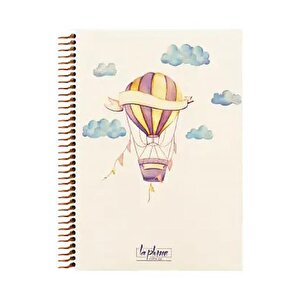 Keskin Color 17x24 Çizgili Defter La Plume Balloon