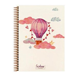 Keskin Color 17x24 Çizgili Defter La Plume Balloon