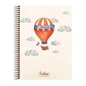 Keskin Color 17x24 Çizgili Defter La Plume Balloon