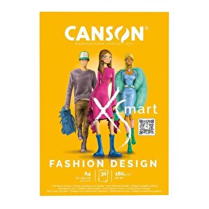Canson Xsmart Fashion Design A4 30 Sayfa