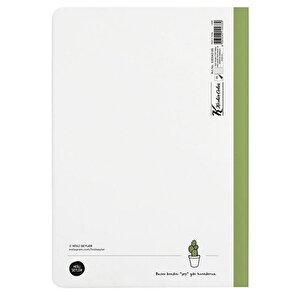 Hisli Şeyler 14x20 Çizgili Defter Beni Seven De Dikenime Katlansın