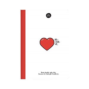 Hisli Şeyler 14x20 64 Yaprak Çizgili Ciltli Defter Rezerve