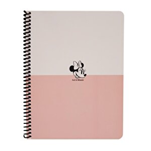 Keskin Color Disney Get It Minnie Çizgili Defter 16,5x22,5 80 Yaprak