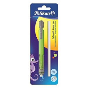 Pelikan Kalem Tipi Silgi Yedekli Blister Yeşil
