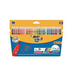 Kids Keçeli Boya Kalemi Ultra Yıkanabilir 24lü