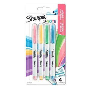 Sharpie Kreatif Marker Kesik Uç 4lü Kalem Seti 2138234