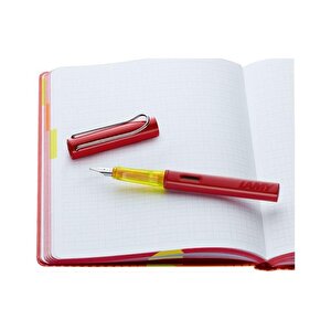 Lamy Al Star Dolma Kalem F Uç Ve Defter Seti Glossy Red