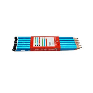 Faber Castell 12li Köşeli Mercanlı Kurşun Kalem