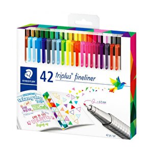 Staedtler Triplus Fineliner 42li Kalem Seti