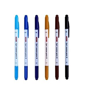 Dong A Twin Name Pen 2 Çift Yönlü Kalem 12 Renk
