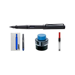 Lamy Safari Dolmakalem Serisi Kalem Seti 17ds M Siyah