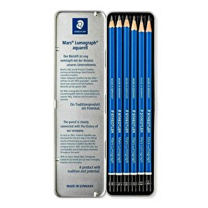 Staedtler Mars Lumograph 6lı Çizim Kalem Seti