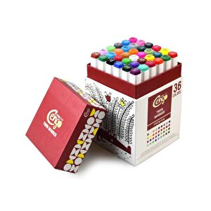 Twin Marker Çift Uçlu Kalem 36 Renk Cgo-132