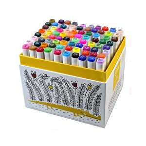 Twin Marker Çift Uçlu Kalem 80 Renk Cgo-135