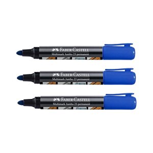 Multimark Jumbo 23 Permanent Mavi 3lü