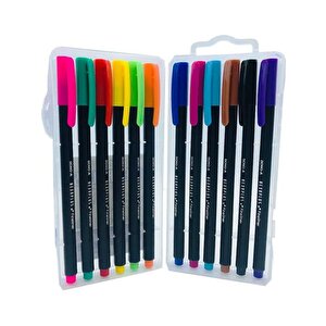 Dong A P&t Hexaplus Fineliner Kalem 12 Renk