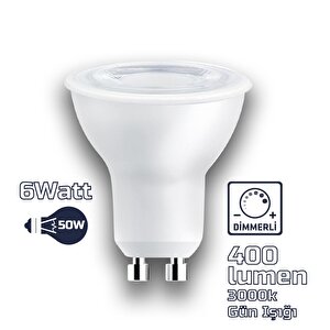 Gu10 220v 6w 3000k Cob Led Ampul Erd-284