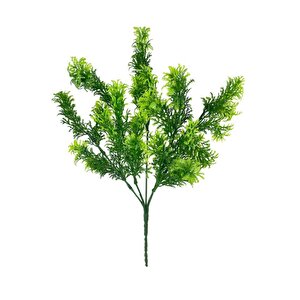 Yapay Çiçek 3lü Set Fesleğen Demeti Yeşil Dekoratif Yapay Bitki Fsl2