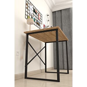 Bofigo 60x90 Cm Çalışma Masası Bilgisayar Masası Ofis Ders Yemek Masası Çam