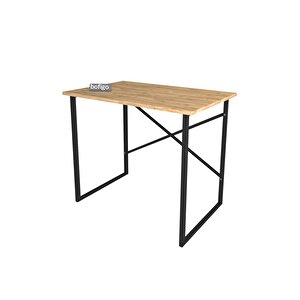 Bofigo 60x90 Cm Çalışma Masası Bilgisayar Masası Ofis Ders Yemek Masası Çam