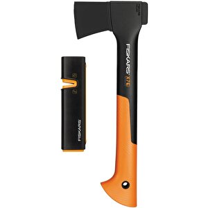 Xs, X7 Parçalama Baltası + Bileme Aparatı Seti