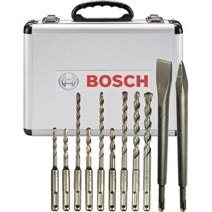 Gbh 2-26 Dre Profesyonel Kırıcı-delici Matkap 800w + Bosch Sds-plus Matkap Ucu Ve Keski Seti 11'li