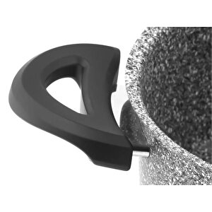 Ultra Granit 20 Cm Derin Granit Tencere Gri -3460 Fma07957