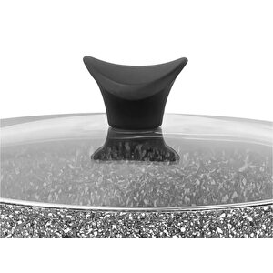Ultra Granit 20 Cm Derin Granit Tencere Gri -3460 Fma07957