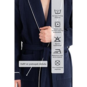 Unisex Soho Pike Bornoz Lacivert