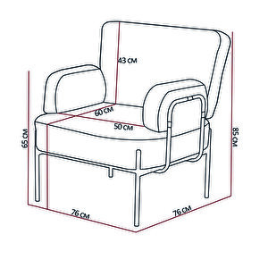 Hermes Balkon, Bahçe, Cafe, Metal Koltuk , Takımı 2+1+1