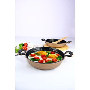 Digithome 2’li Döküm Teflon Sahan Seti 20-22 Cm Siyah – C1-1-71