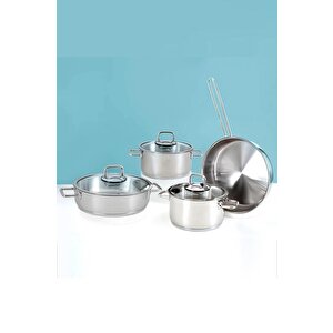 Palermo 7 Parça Çelik Tencere Seti 500.01.02.2457