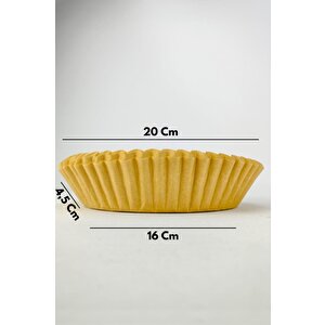 Digithome Airfryer 50 Adet Yanmaz Yapışmaz Pişirme Kağıdı Hava Fritözü Kalıbı 20 Cm Yuvarlak - F/4 C1-1-289