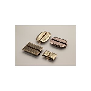 Li̇ne-çi̇zgi̇li̇ Kulp Altin Renk Tek Adet 224 Mm