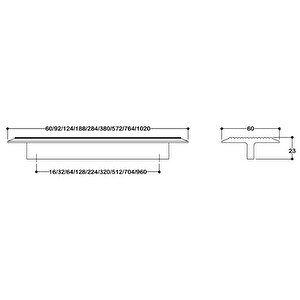 Li̇ne-çi̇zgi̇li̇ Kulp Altin Renk Tek Adet 16 Mm